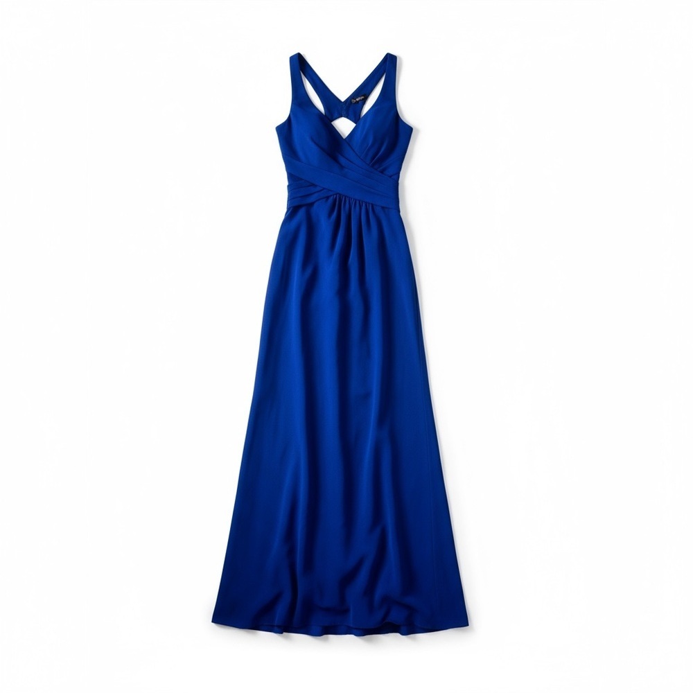 Faviana Prom Dress & Elegant Blue Evening Gown Size 8